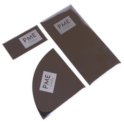 PME Flexi Mini Metal Side Scrapers 3pc