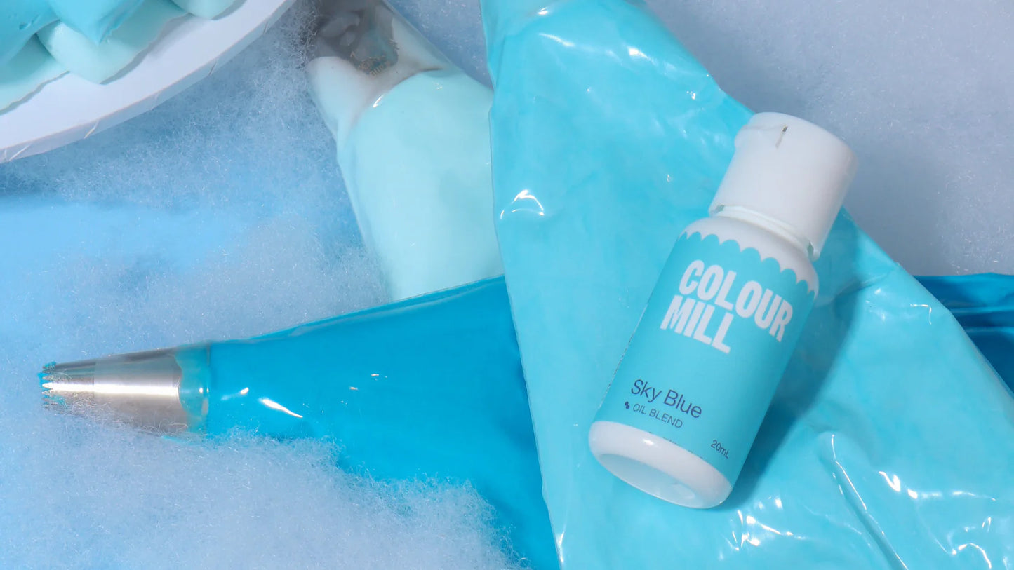 Colour Mill Oil Based Colouring 100ml - Sky Blue