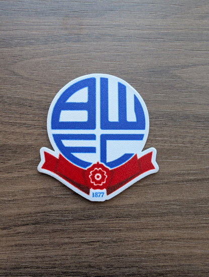 Bolton Wanderers BWFC Football Style Cake Charm 10cm