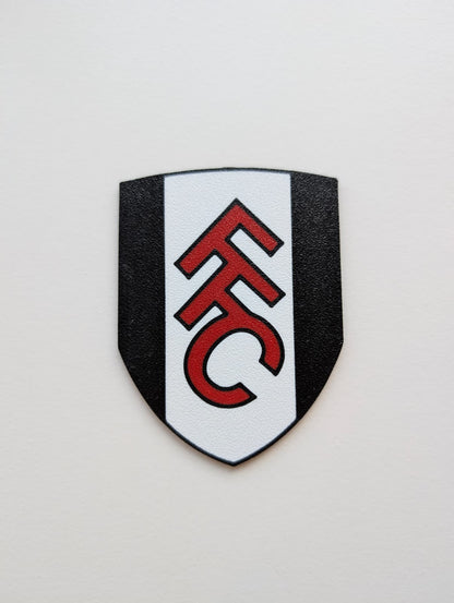 Fulham FC Club Badge Cake Charm 10cm