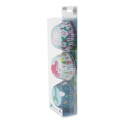 PME Cupcake Cases - Mermaid 60pc