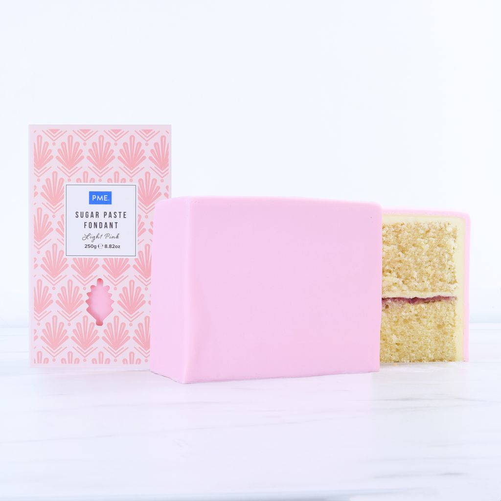 PME Sugarpaste Fondant 250g - Light Pink