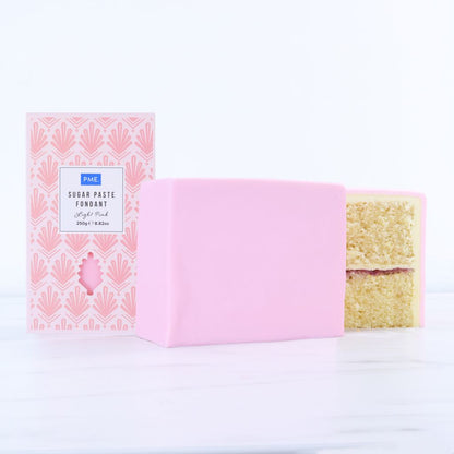 PME Sugarpaste Fondant 250g - Light Pink