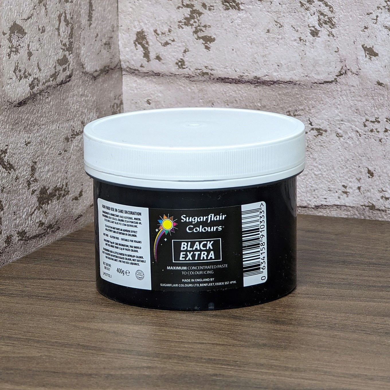 Sugarflair Black Extra 400g