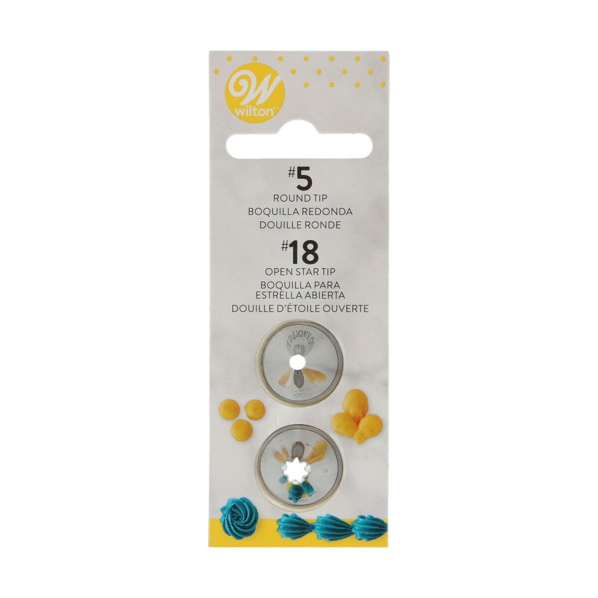 Wilton Nozzle - Set of 2 - #5 #18