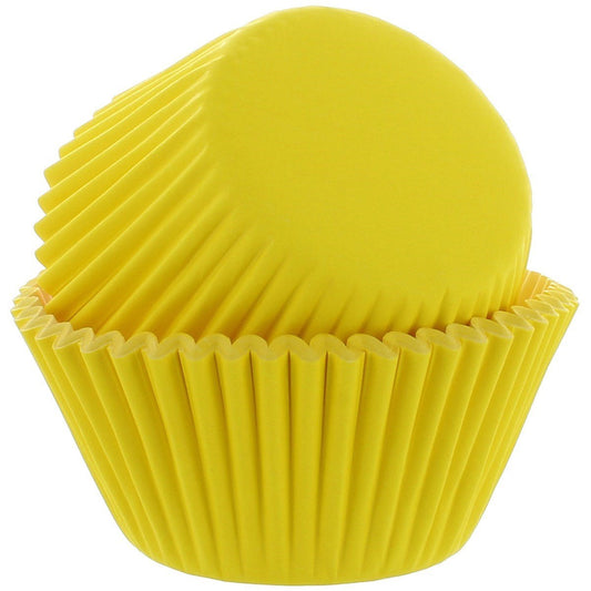 Cake Star Baking Cases 50pcs - Yellow