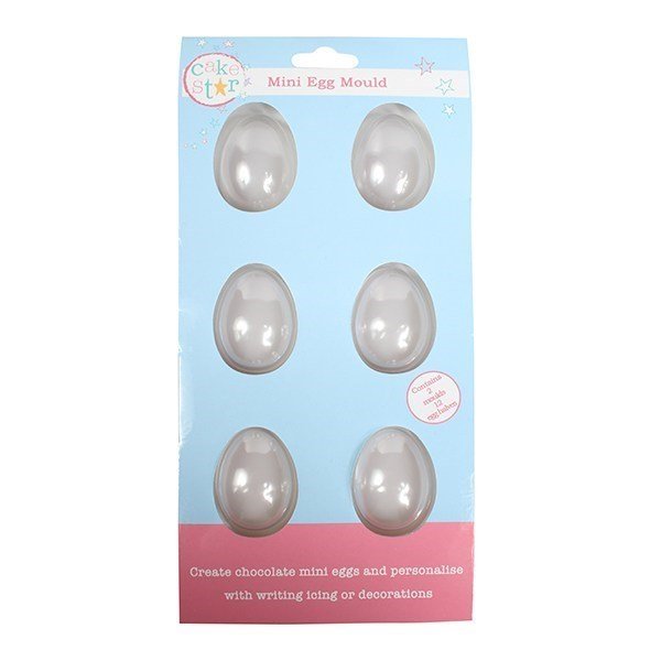 Cake Star Mini 6 Egg Mould 2pc