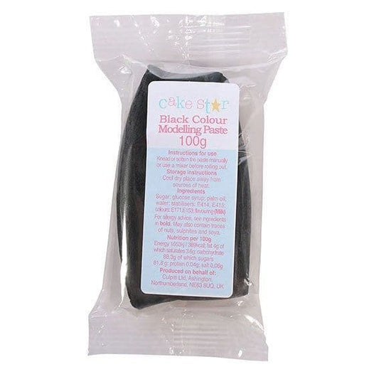 Clearance [Out Of Date] - Cake Star Modelling Paste 100g - Black