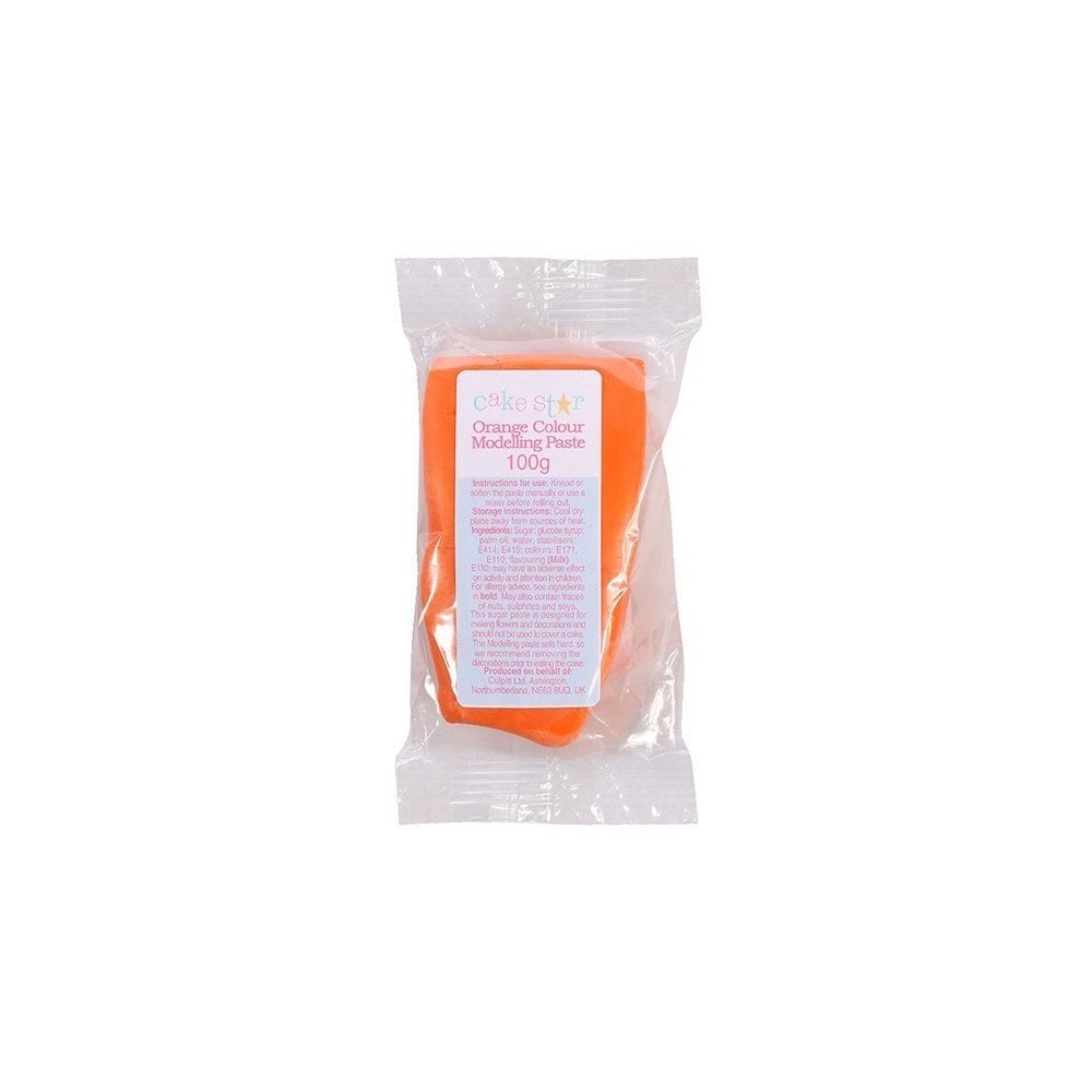 Clearance [Out Of Date] - Cake Star Modelling Paste 100g - Orange