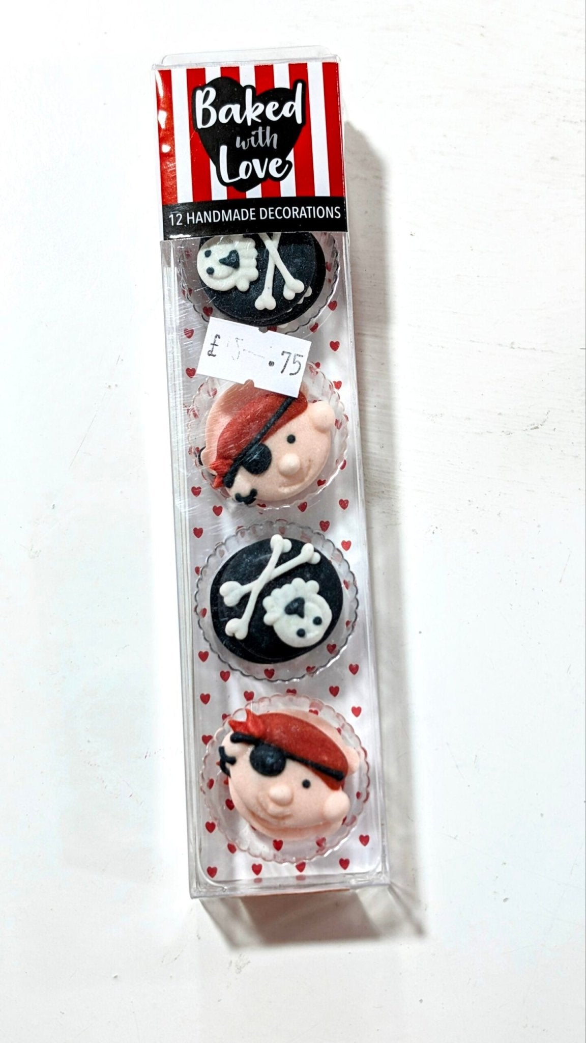 Clearance [Out Of Date] - Culpitt Pirates Sugar Deco 12pcs