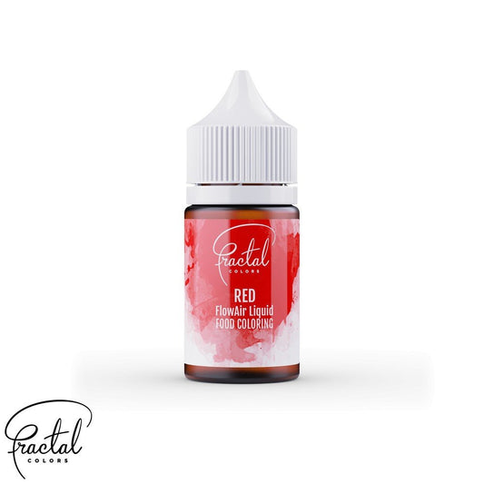 Clearance [Out Of Date] - Fractal Colours FlowAir Liquid 30g - Red