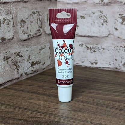 Colour Splash Colouring Gel 25g - Bordeaux Burgundy Red