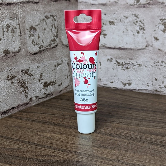 Colour Splash Colouring Gel 25g - Christmas Red