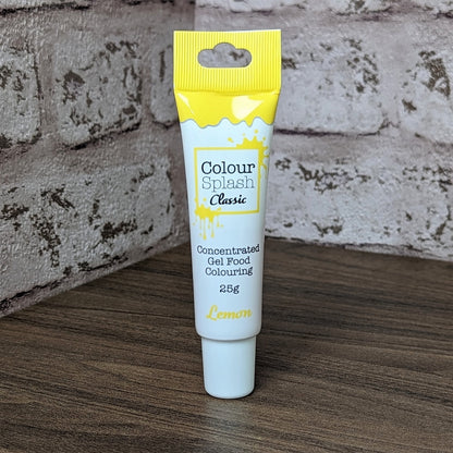 Colour Splash Colouring Gel 25g - Lemon Yellow