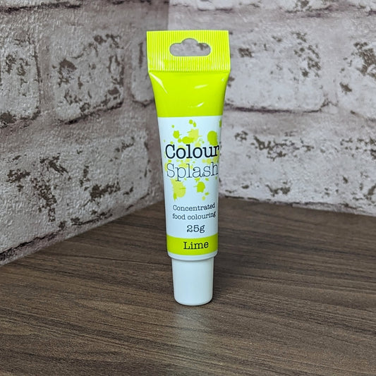 Colour Splash Colouring Gel 25g - Lime