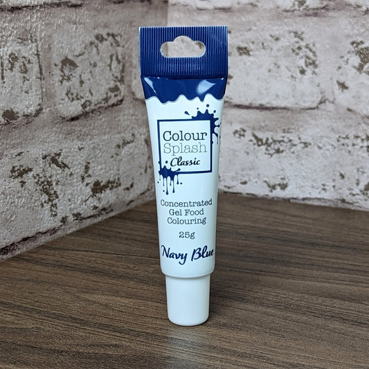 Colour Splash Colouring Gel 25g - Navy Blue