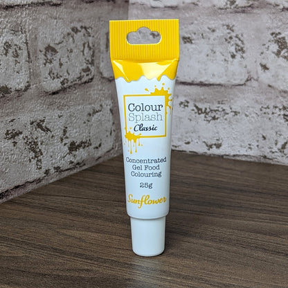Colour Splash Colouring Gel 25g - Sunflower Yellow