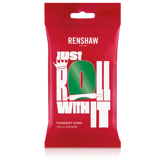 Renshaw Professional Sugarpaste 250g - Emerald Green