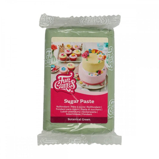 FunCakes - Sugarpaste 250g - Botanical Green