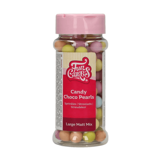 FunCakes Large Matt Mix Candy Chocolate Pearls 70g