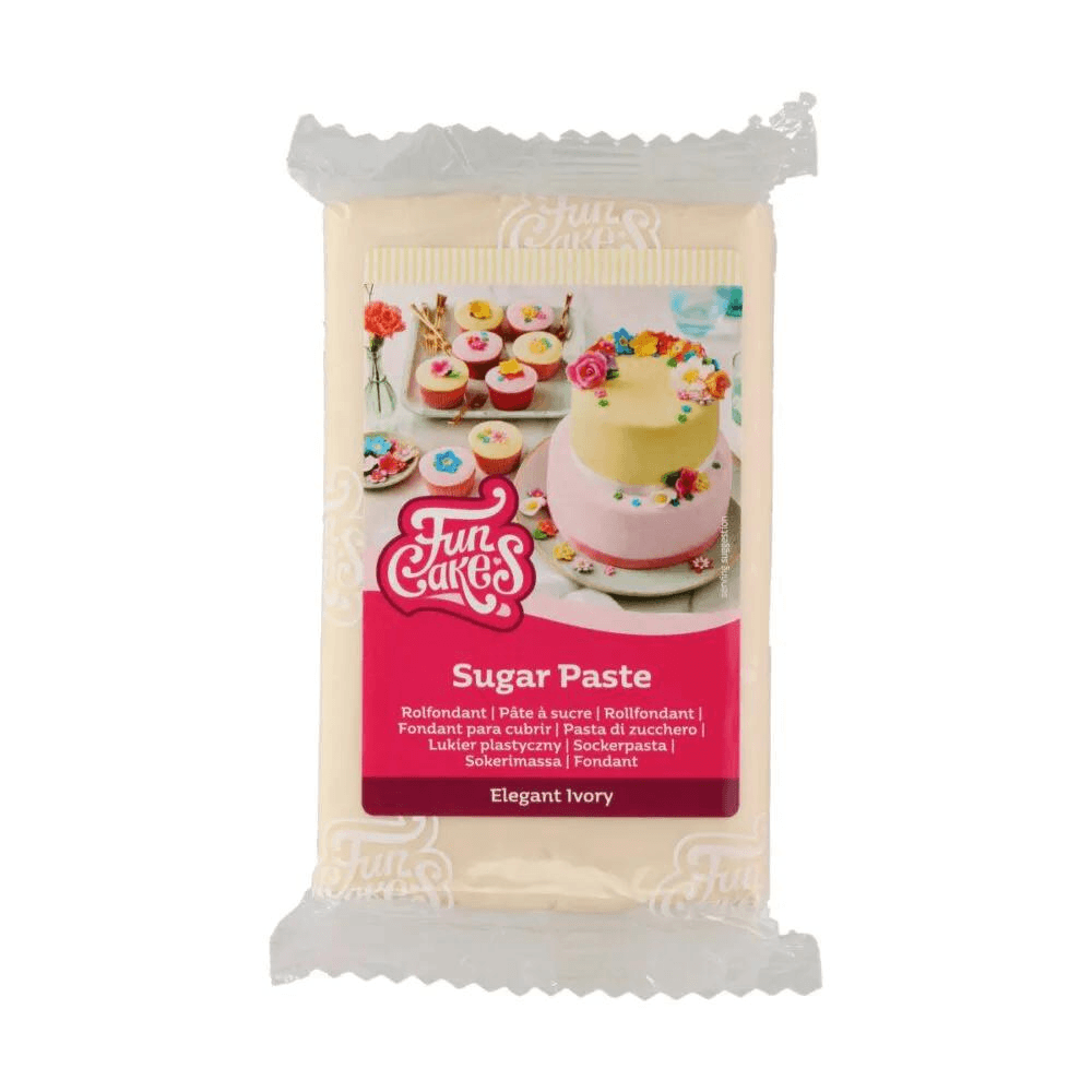 FunCakes - Sugarpaste 250g - Elegant Ivory