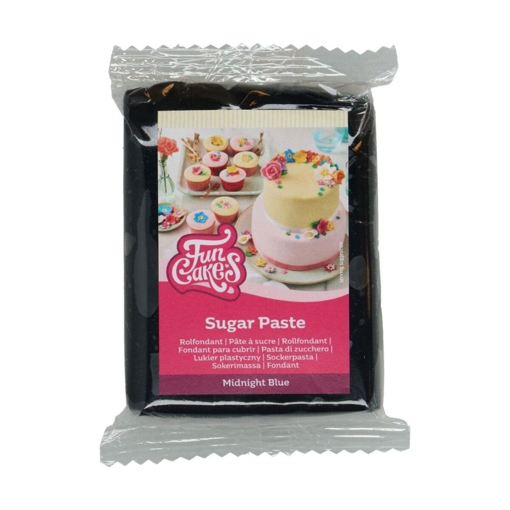 Fun Cakes - Sugar Paste - 250g Midnight Blue