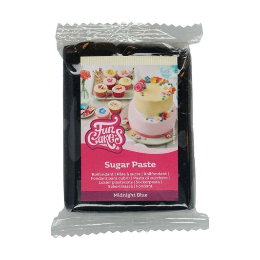 Fun Cakes - Sugar Paste - 250g Midnight Blue