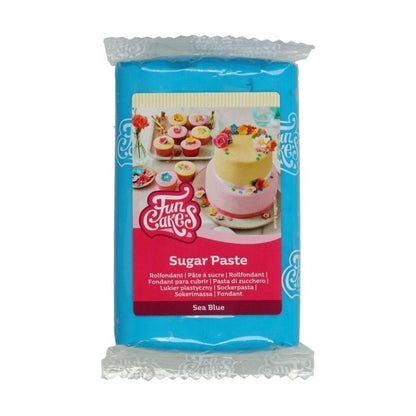 FunCakes - Sugarpaste 250g - Sea Blue