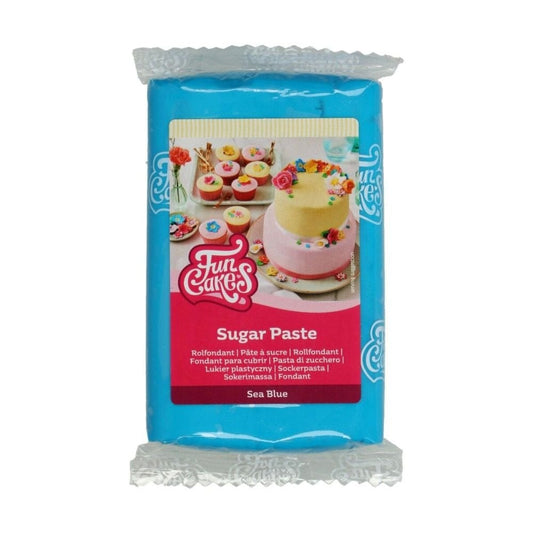 FunCakes - Sugarpaste 250g - Sea Blue