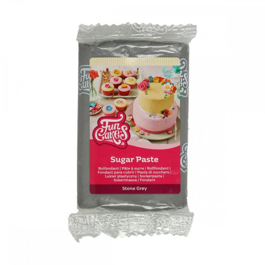 FunCakes - Sugarpaste 250g - Stone Grey