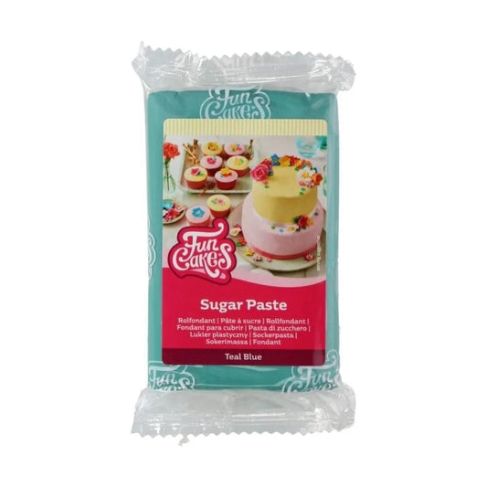 FunCakes - Sugarpaste 250g - Teal Blue