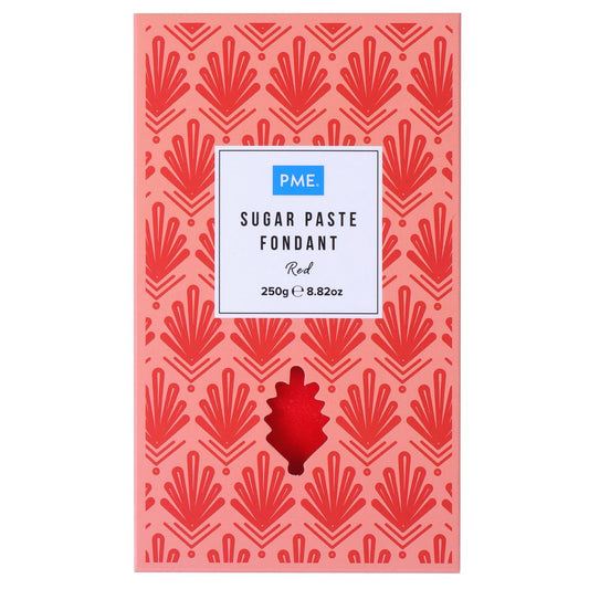 PME Sugarpaste Fondant 250g - Red