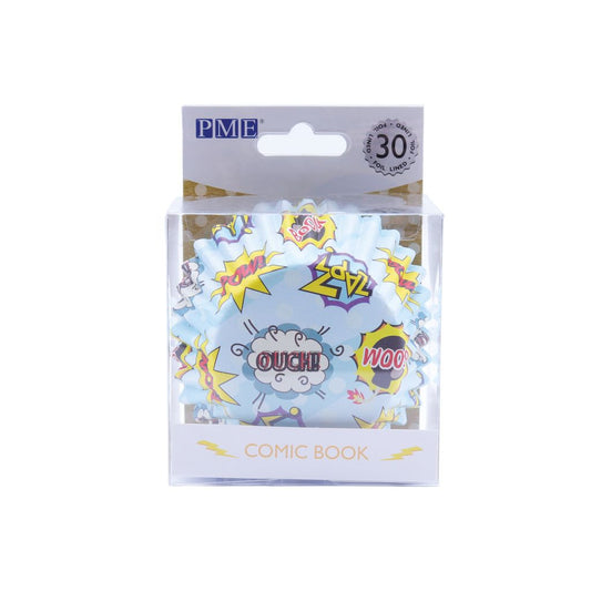 PME Cupcake Cases - Comic Book 30pcs