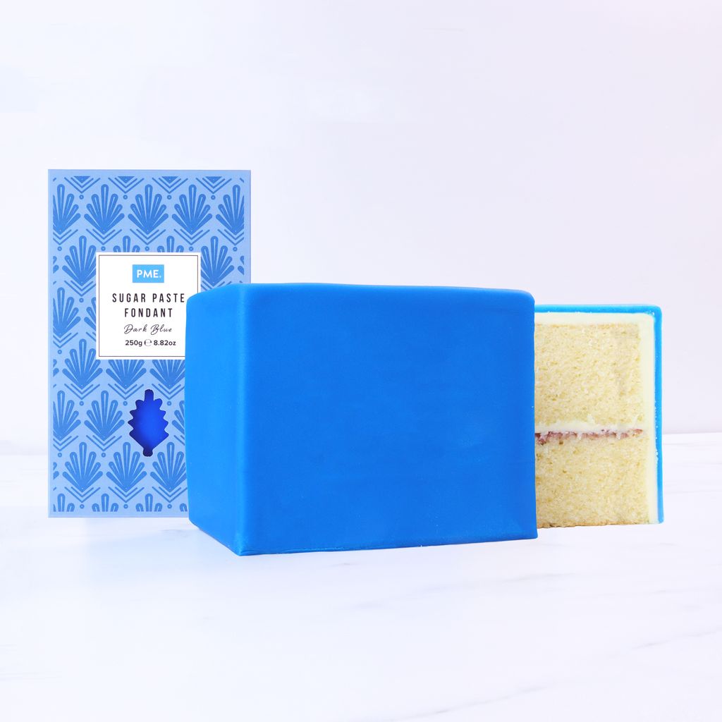 PME Sugarpaste Fondant 250g - Dark Blue