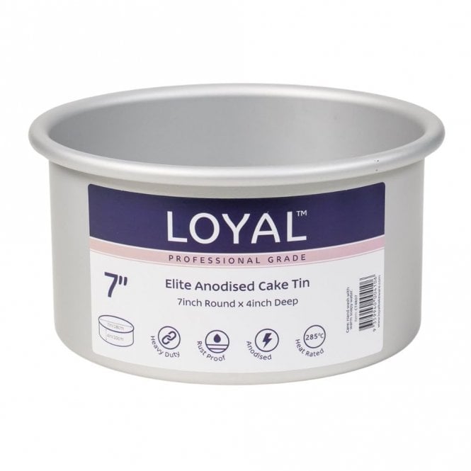 Loyal Round Cake Tin 7"x4"