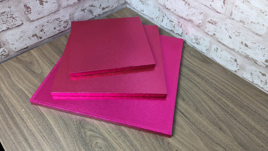 Pink Square Cake Drums - 14"