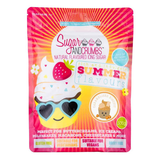 Clearance [Out Of Date] - Sugar & Crumbs 500g - Caramelised Biscuit