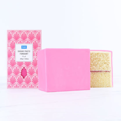 PME Sugarpaste Fondant 250g - Pink