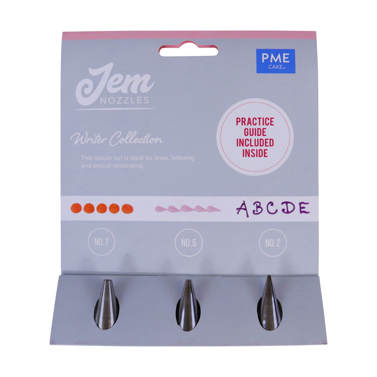 PME/JEM Nozzle Set - Writer Collection #7 #5 #2