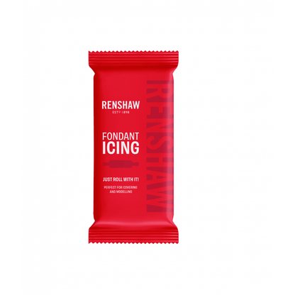 Renshaw Professional Sugarpaste 250g - Poppy Red