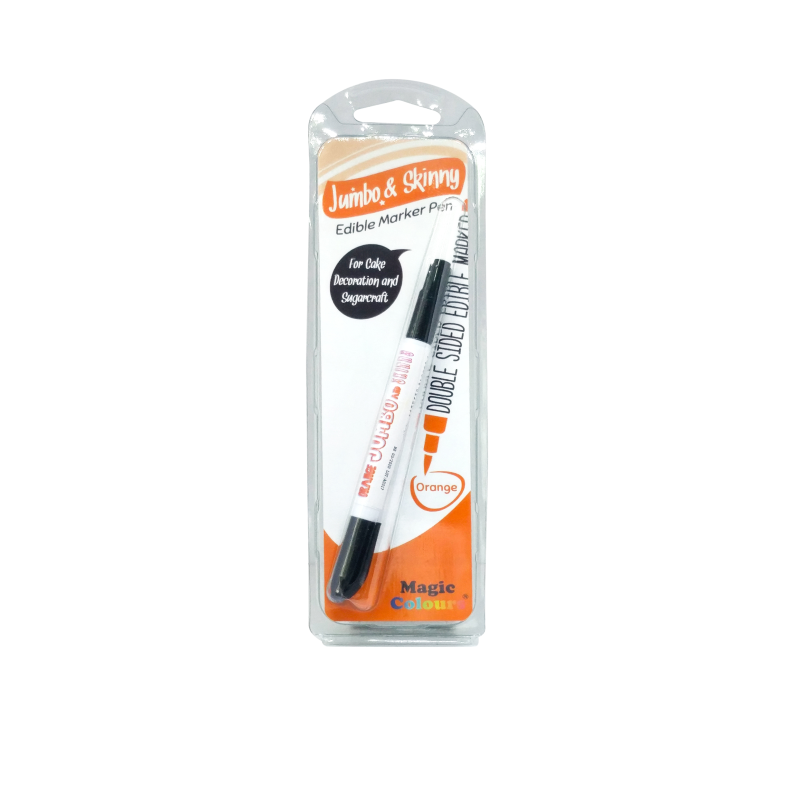 Clearance - Magic Colours Edible Marker Pen - Orange