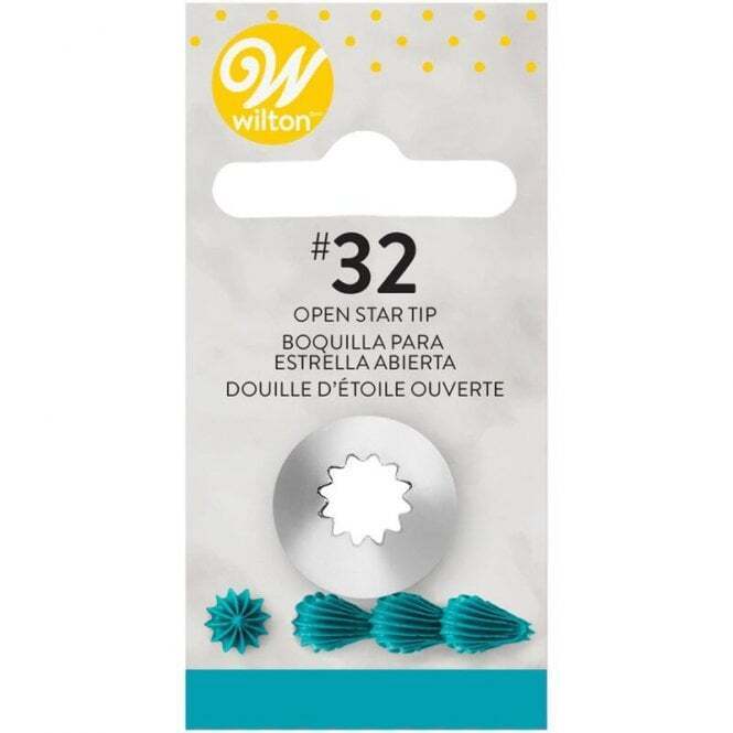 Wilton Nozzle - Open Star #32