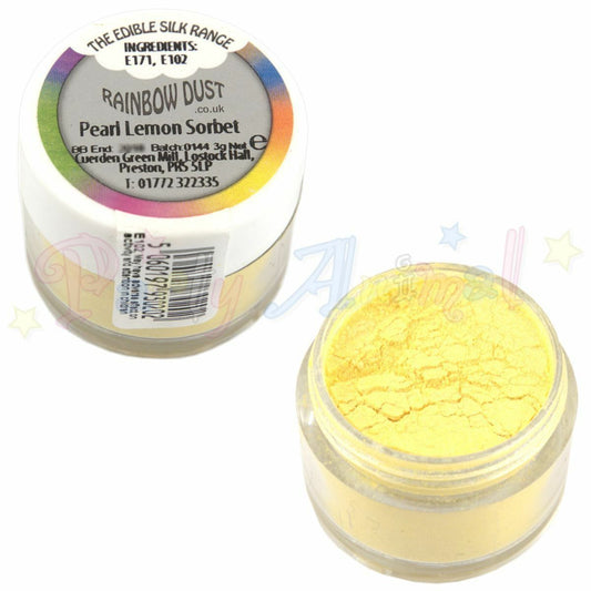 Clearance [Out Of Date] - Rainbow Dust - Pearl Lemon Sorbet 2.5g