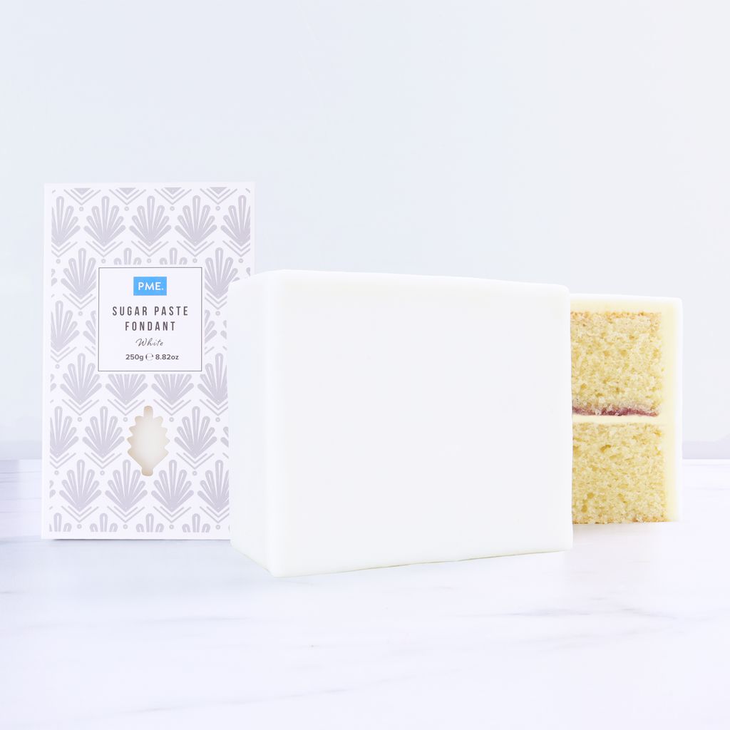 PME Sugarpaste Fondant 250g - White