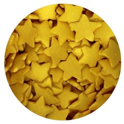 Scrumptious! Glimmer Gold Stars - Large