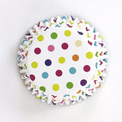PME Cupcake Cases - Polka Dot - Multicolour
