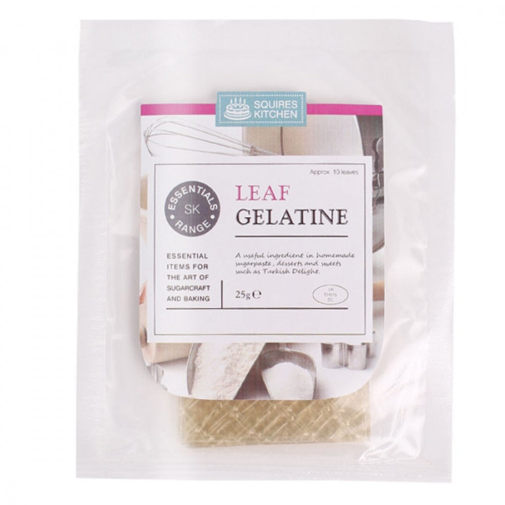 Squires Kitchen Leaf Gelatine 25g