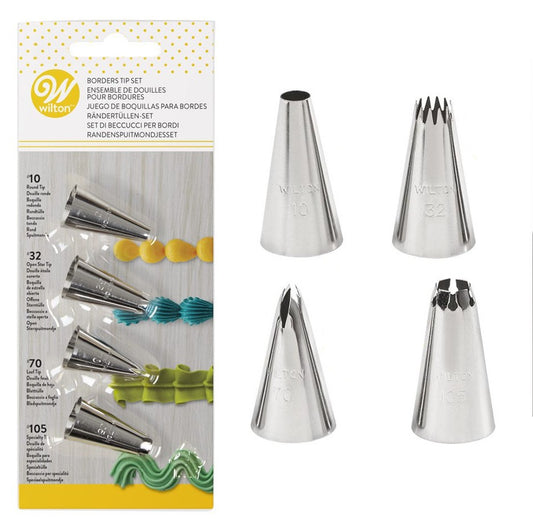 Wilton Nozzle - Set of 4 - #10 #32 #70 #105