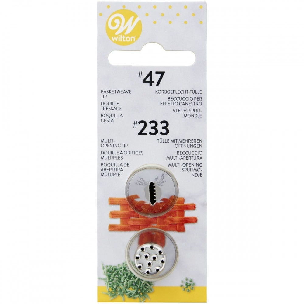 Wilton Nozzle - Set of 2 - #47 #233