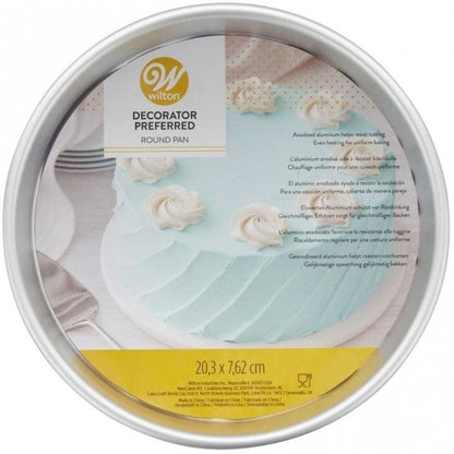 Wilton Round Cake Tin 8"x3"